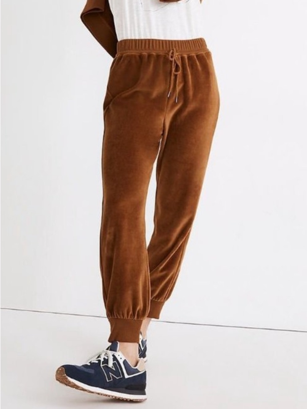 Madewell Velour Slim Joggers Size XS